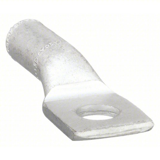 Burndy YA2CA3 One-Hole Lug Compression Connector 2 AWG Max Wire Size, 3/8 in Stud Size, HYLUG - KVM Tools Inc.KV22C410