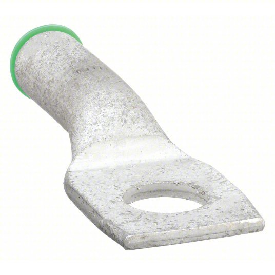 Burndy YA4CA6 One-Hole Lug Compression Connector 4 AWG Max Wire Size, 3/8 in Stud Size, HYLUG - KVM Tools Inc.KV22C417
