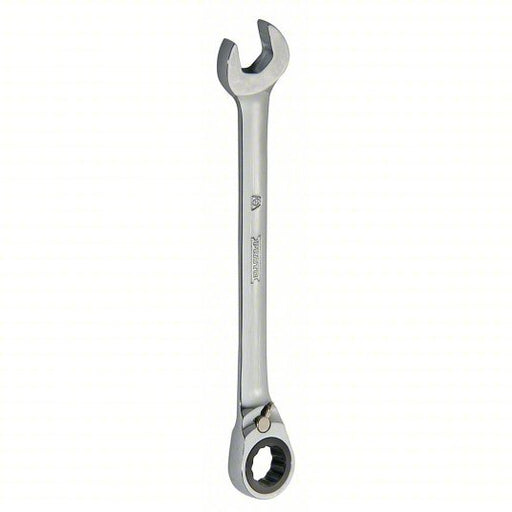 Proto JSCV16T Combination Wrench: Alloy Steel, Chrome, 1/2 in Head Size, 7 in Overall Lg, Offset, Reversing - KVM Tools Inc.KV22DH35