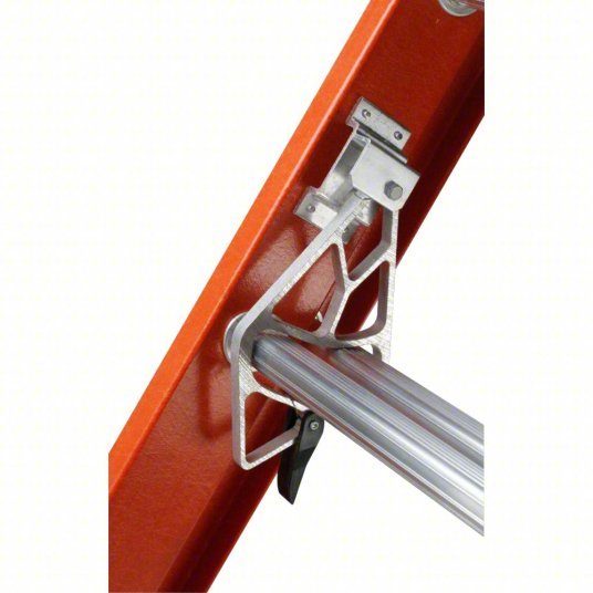 Werner D6224-2 Extension Ladder 24 ft Industry Ladder Size, 21 ft Extended Ladder Ht, D-Rung, 52 lb Net Wt - KVM Tools Inc.KV3W139