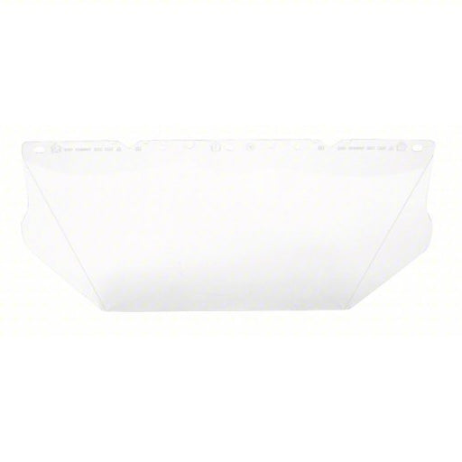 MSA 10115836 Faceshield Visor Clear, Anti - Fog /Anti - Scratch, Polycarbonate, 8 in Visor Ht, 17 in Visor Wd - KVM Tools Inc.KV22EY56