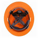MSA 496075 Hard Hat Orange, No Graphics, Ratchet (4 - Point), Pinlock, Polyethylene, Side - Slots, Solid - KVM Tools Inc.KV22EY76