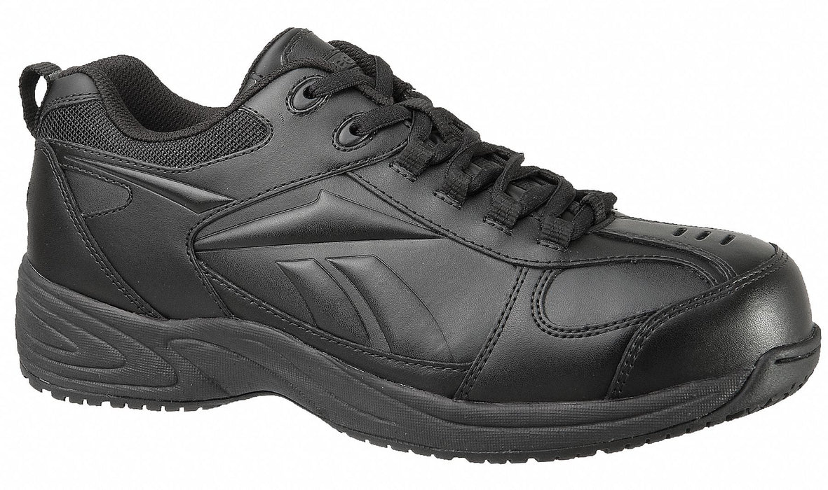 Reebok RB1860 Athletic Shoe, Men's, Size 10, W, Black, Composite Toe Cap, Removable Insole