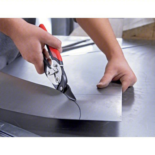 Bessey D29ASSL-2 Aviation Snip Left, 10 1/4 in Overall Lg, 2 in Cutting Lg, Steel, Plastic - KVM Tools Inc.KV22FF78