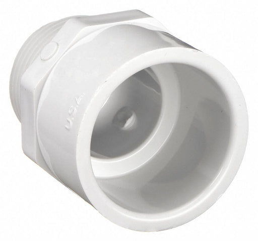 Approved Vendor 436020 PVC Pipe Adapter, 2 in