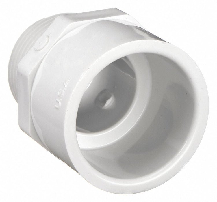 Approved Vendor 436020 PVC Pipe Adapter, 2 in