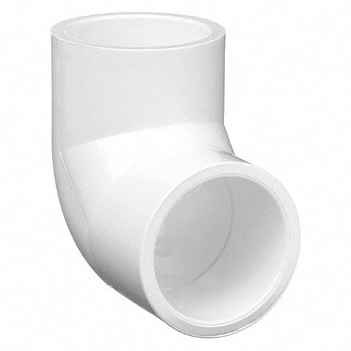 Lasco 406005BC 90° Elbow 1/2 in x 1/2 in Fitting Pipe Size, Schedule 40, Female Socket x Female Socket, 600 psi