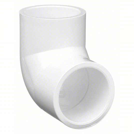 KVM Tools 406012 90° Elbow 1 1/4 in x 1 1/4 in Fitting Pipe Size, Sche ...