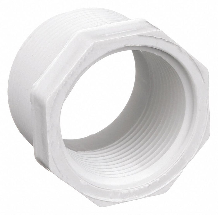 Approved Vendor 439101 PVC Reducing Bushing, Schedule 40, 3/4 in x 1/2 in
