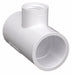 Approved Vendor 402248 PVC Reducing Tee, Schedule 40, 2 in x 2 in x 3/4 in