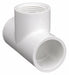 Approved Vendor 402007 PVC Tee, Schedule 40, 3/4 in