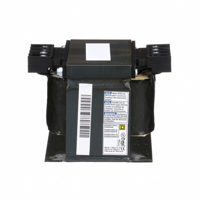 Square D 9070T500D14 Control Transformer, 208V AC, 24V AC, Foot, 500 VA, Single Phase