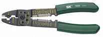 SK 7699 Crimper w/Die, Manual, 22 AWG to 10 AWG, 22 to 10 AWG, 8 1/2 in Overall Lg, Cut/Screw Shear, 7699