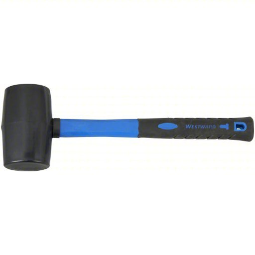 KVM Tools KV22PN84 Plastic Mallet Steel Handle, 24 oz Head Wt, 2 5/8 in Dia, 4 1/2 in Head Lg, 14 in Overall Lg - KVM Tools Inc.KV22PN84