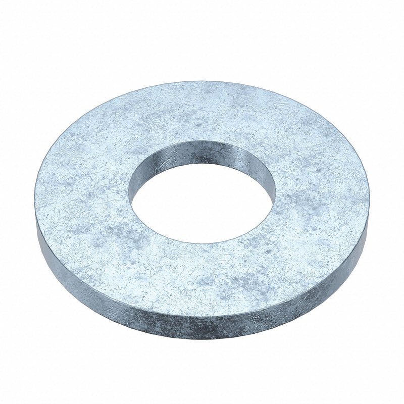 Approved Vendor U38210.031.0125 Large O.D. Oversized Washer, Case Hardened, Zinc Plated, Steel, 5/16 in Screw Sz, 100 PK