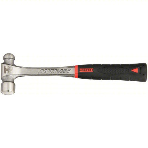 Proto J1312AVP Ball Pein Hammer Steel, 12 oz Head Wt, 1 1/8 in Face Dia, 12 in Overall Lg, Textured Grip - KVM Tools Inc.KV22UM26