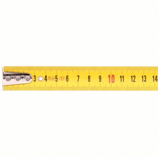 Keson PGT5MV Tape Measure Metric, Nonmagnetic Single Hook Tip, Plastic, 5 m, 8 ft Standout Lg, Std Blade - KVM Tools Inc.KV22UY56