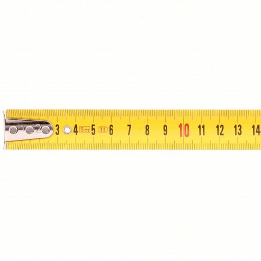 Keson PGT5MV Tape Measure Metric, Nonmagnetic Single Hook Tip, Plastic, 5 m, 8 ft Standout Lg, Std Blade - KVM Tools Inc.KV22UY56
