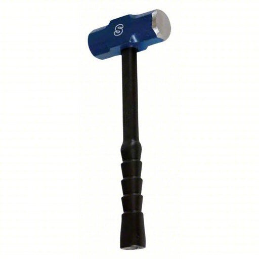 Nupla 6884841 Standard Sledge Hammer Steel, Fiberglass Handle, 8 lb Head Wt, 2 1/2 in Dia, 16 in Overall Lg - KVM Tools Inc.KV22VC04