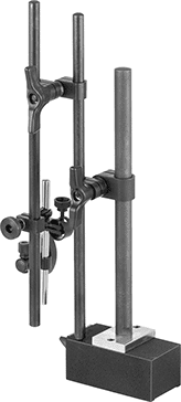 McMaster 2310A104 Rigid - Arm Magnetic - Base Indicator Holder Lug and Stem Mount, with Two 15" Long Fine - Adjustment Arms - KVM Tools Inc.KV2310A104