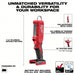 Milwaukee 2352 - 20 Cordless Stick Light M18, Bare Tool, 300 lm Max., 2 Modes, Hang Hook, Bare Tool - KVM Tools Inc.KV32NM99