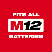 Milwaukee 2353 - 20 Cordless Flashlight: M12, Bare Tool, 750 lm Max., 3 Modes, Hand Held, Bare Tool - KVM Tools Inc.KV45FD40