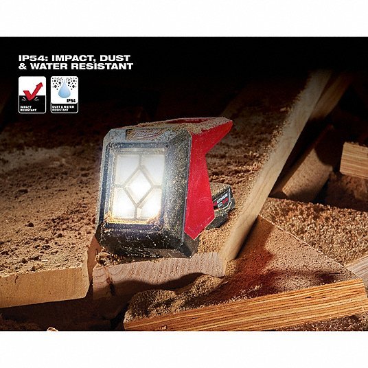 Milwaukee 2364 - 20 Work Light M12™, Work Light, 1,000 lm Max., 3 Modes, 5 3/4 in Max. Ht, 12V DC - KVM Tools Inc.KV49JU90