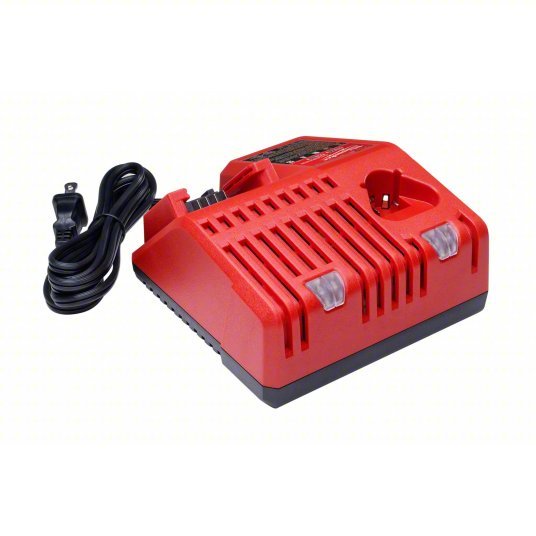 Milwaukee 48 - 59 - 1812 Battery Charger, Multi - Port Simultaneous Charging, For 12V/18V, Li - ion, Std, 120V - KVM Tools Inc.KV23Y581