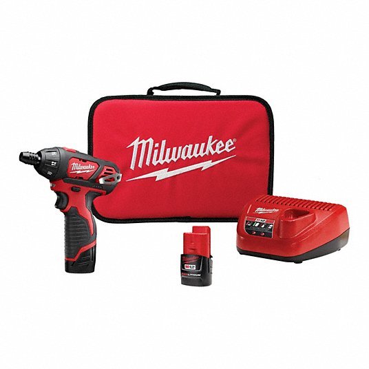 Milwaukee 2401 - 22 Screwdriver Kit 1/4 in Drive Size, 0 in - lb to 175 in - lb, 0 in - lb Torque - Min, Brushed - KVM Tools Inc.KV2CDC8