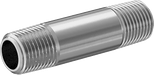 McMaster 2427K112 Standard - Wall 304/304L Stainless Steel Threaded Pipe Threaded on Both Ends, 1/8 BSPT x NPT, 1 - 1/2" Long - KVM Tools Inc.KV2427K112