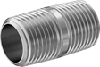 McMaster 2427K142 Standard - Wall 304/304L Stainless Steel Threaded Pipe Threaded on Both Ends, 1/2 BSPT x NPT, 1 - 1/2" Long - KVM Tools Inc.KV2427K142