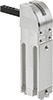 McMaster 2489N1 Dual-Mount Air-Powered Hold-Down Toggle Clamp, 220 lbs. Holding Capacity
