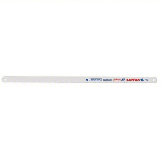 Lenox S224HE Hacksaw Blade 12 in Blade Lg, Bi - Metal, 24, 1/2 in Blade Wd, 0.03125 in Blade Thick - KVM Tools Inc.KV24C982