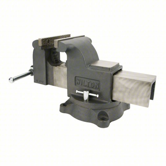 Wilton WS6 Combination Vise Std Duty, Enclosed, 6 in Jaw Face Wd, 6 in Max Jaw Opening, Serrated - KVM Tools Inc.KV24W176