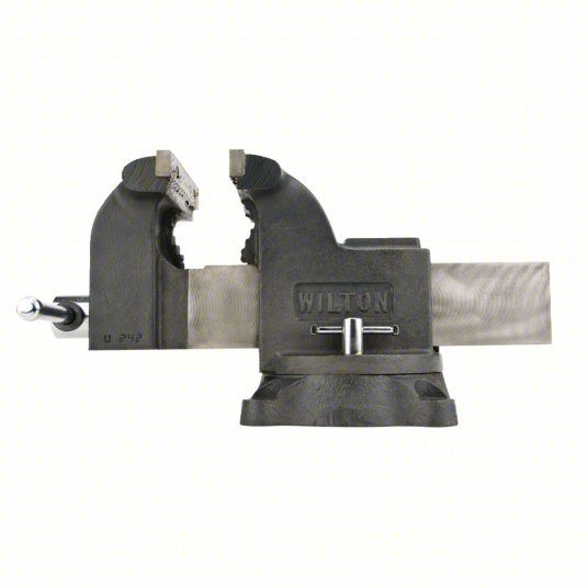 Wilton WS6 Combination Vise Std Duty, Enclosed, 6 in Jaw Face Wd, 6 in Max Jaw Opening, Serrated - KVM Tools Inc.KV24W176