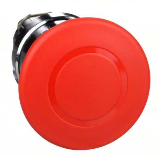 Schneider ZB4BT84 Push Button Operator 22 mm Size, Maintained Push / Maintained Pull, Red, Metal - KVM Tools Inc.KV6HP73