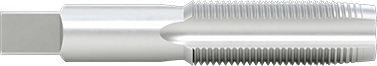 McMaster 2521A671 Uncoated High - Speed Steel Tap Taper Chamfer, 1" - 12 Thread Size, 2 - 1/2" Thread Length - KVM Tools Inc.KV2521A671