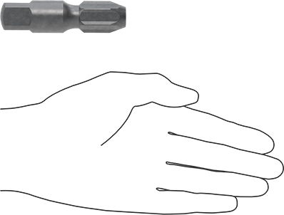 McMaster 2562A19 Straight - Flute Extractor for 3/4 Pipe Size - KVM Tools Inc.KV2562A19
