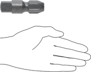 McMaster 2562A21 Straight - Flute Extractor for 1 Pipe Size - KVM Tools Inc.KV2562A21