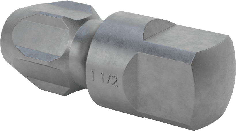 McMaster 2562A23 Straight-Flute Extractor, for 1-1/2 Pipe Size