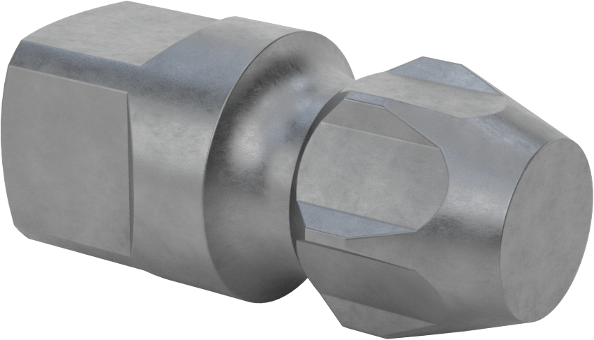McMaster 2562A24 Straight-Flute Extractor, for 2 Pipe Size