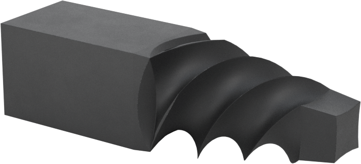 McMaster 2566A17 Extra-Grip Extractor, for Right-Hand Threads, Trade Size 3
