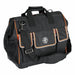 Klein 55469 Tool Bag 17 1/2 in W x 10 in D x 16 in H, Black, Polyester, 42 Pockets, Polyester - KVM Tools Inc.KV259G14