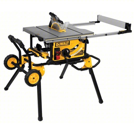 DeWalt DWE7491RS Table Saw 120V AC, 15A, 32 1/2 in Max. Cut Wd Right of Blade, 4,800 RPM Max. Blade Speed - KVM Tools Inc.KV25AX01