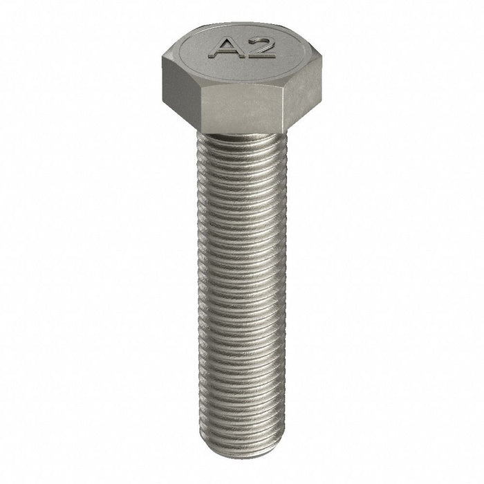 M10x1.50 A2 SS Hex Cap Screw 80mm