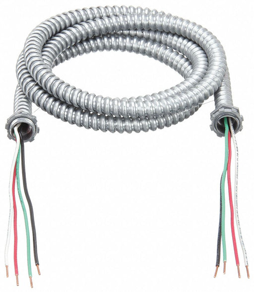 Southwire 55292501 Lite-Whip Metal Clad 14 AWG 4C