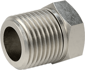 McMaster 2698K311 Alloy 20 Stainless Steel Pipe Fitting Medium-Pressure, Bushing Adapter, 1/2 Male x 1/4 Female