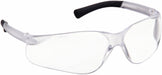 MCR Safety 26G909 Safety Glasses, Clear Lens, Frameless, Uncoated, Clear Frame, BK1 Series