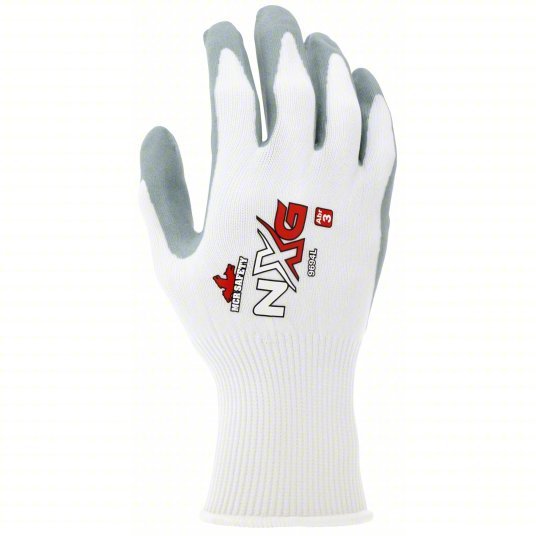 MCR Safety 9694L Coated Gloves L (9), Smooth, Foam Nitrile, Palm, Dipped, ANSI Abrasion Level 3, 12 PK - KVM Tools Inc.KV26J589