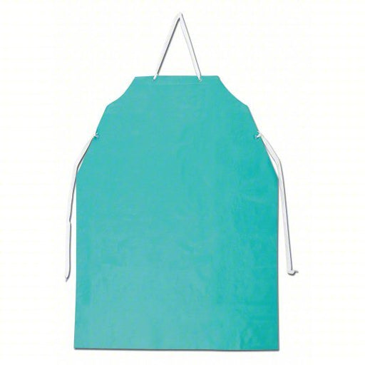 MCR 388R5 0.42Mm Pvc Apron,PK12: PVC, 0.42 mm Thick, Green, 12 PK - KVM Tools Inc.KV26K288